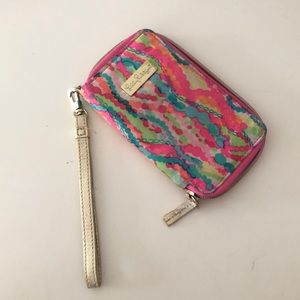 Lilly Pulitzer wristlet in Dripping In Jewels